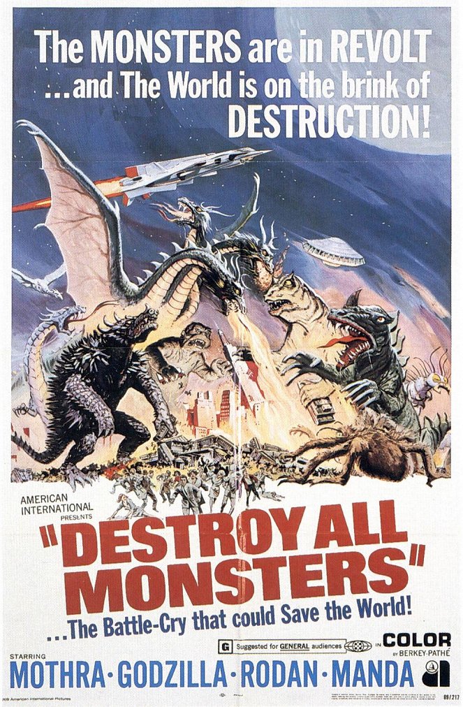 Destroy All Monsters - Posters