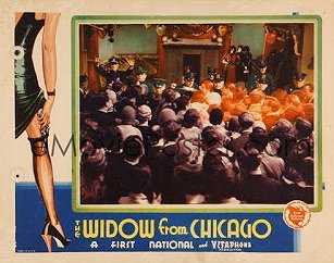 The Widow from Chicago - Carteles