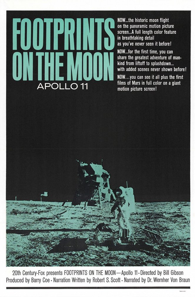 Footprints on the Moon: Apollo 11 - Affiches