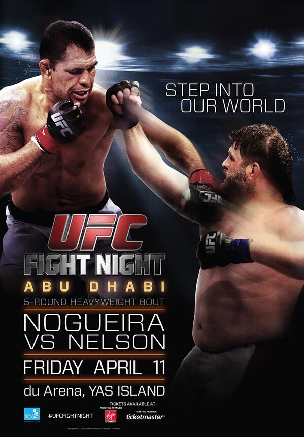 UFC Fight Night: Nogueira vs. Nelson - Posters