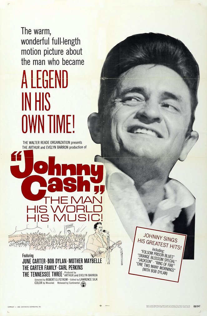 Johnny Cash! The Man, His World, His Music - Plakáty
