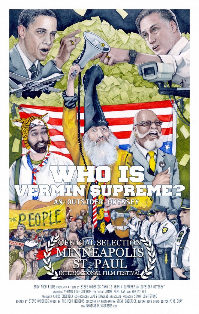 Who Is Vermin Supreme? An Outsider Odyssey - Plagáty