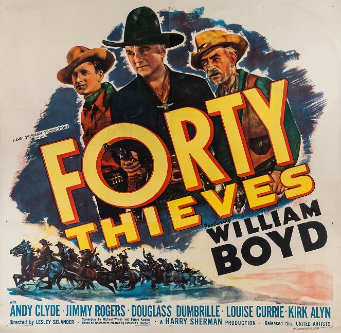 Forty Thieves - Carteles