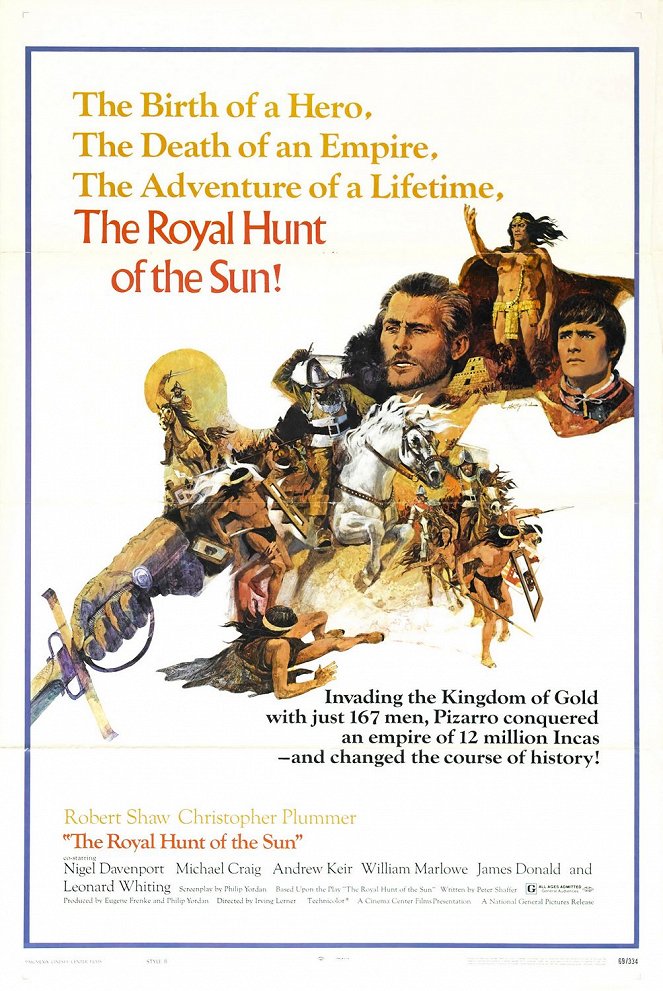 Královský hon za sluncem - Plakáty