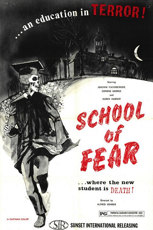 Alta tensione - School of Fear - Posters