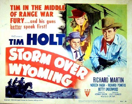 Storm Over Wyoming - Posters