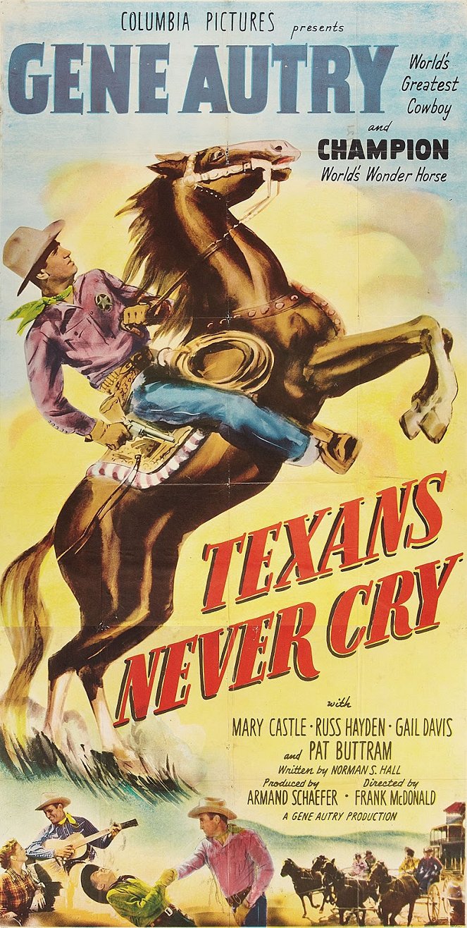 Texans Never Cry - Plakate