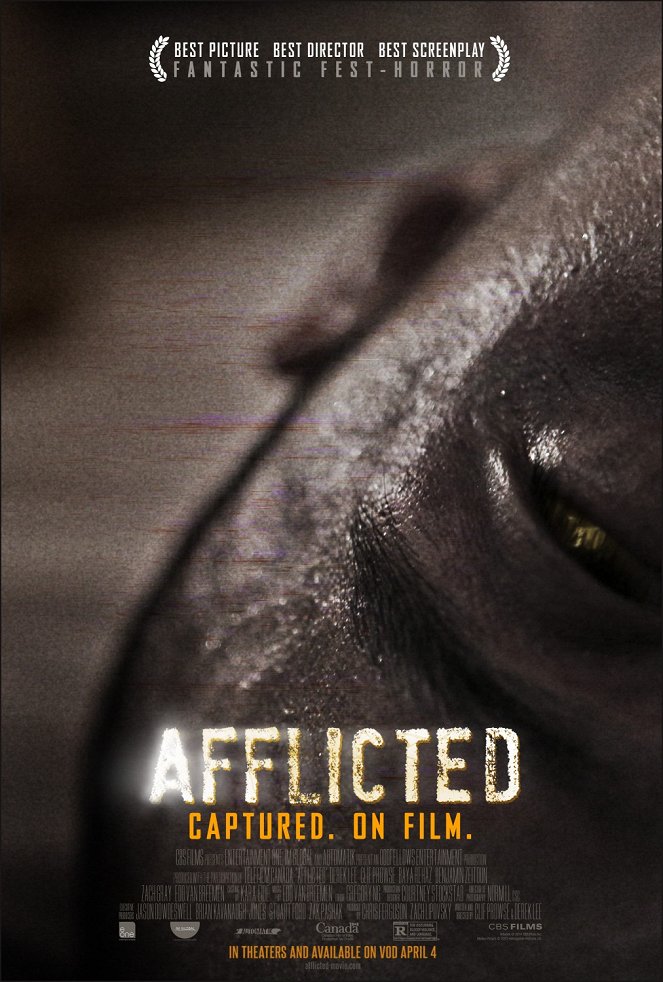 Afflicted - Cartazes
