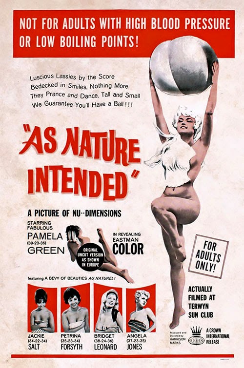 Naked as Nature Intended - Affiches