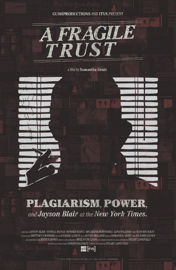 A Fragile Trust: Plagiarism, Power, and Jayson Blair at the New York Times - Plagáty