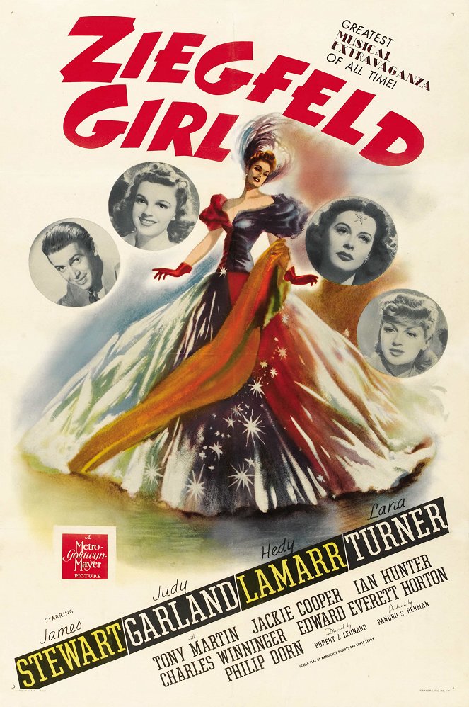 La Danseuse des Folies Ziegfeld - Affiches