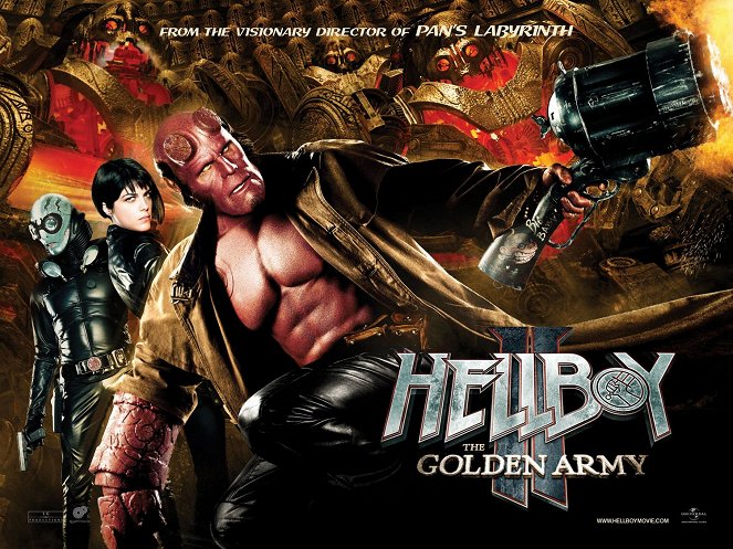 Hellboy 2 : Les légions d'or maudites - Affiches