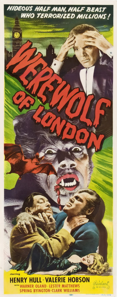 Vlkodlak v Londýně - Plakáty