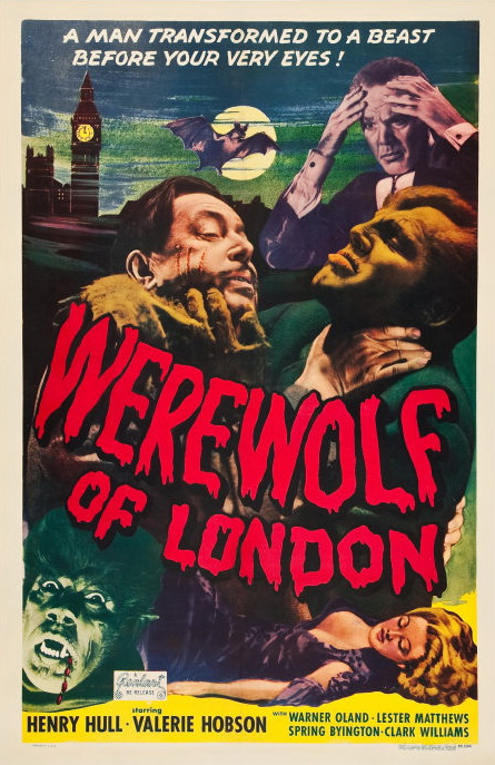 Vlkodlak v Londýně - Plakáty