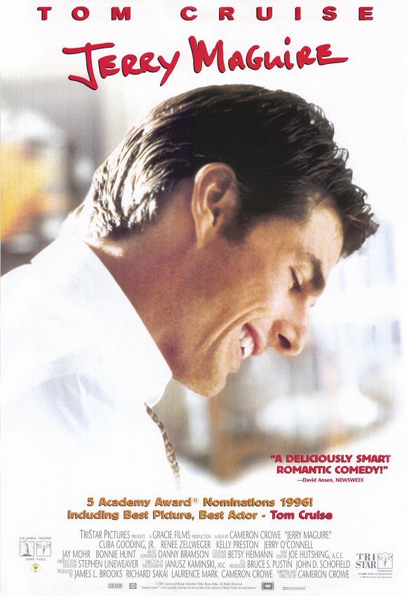 Jerry Maguire - elämä on peliä - Julisteet