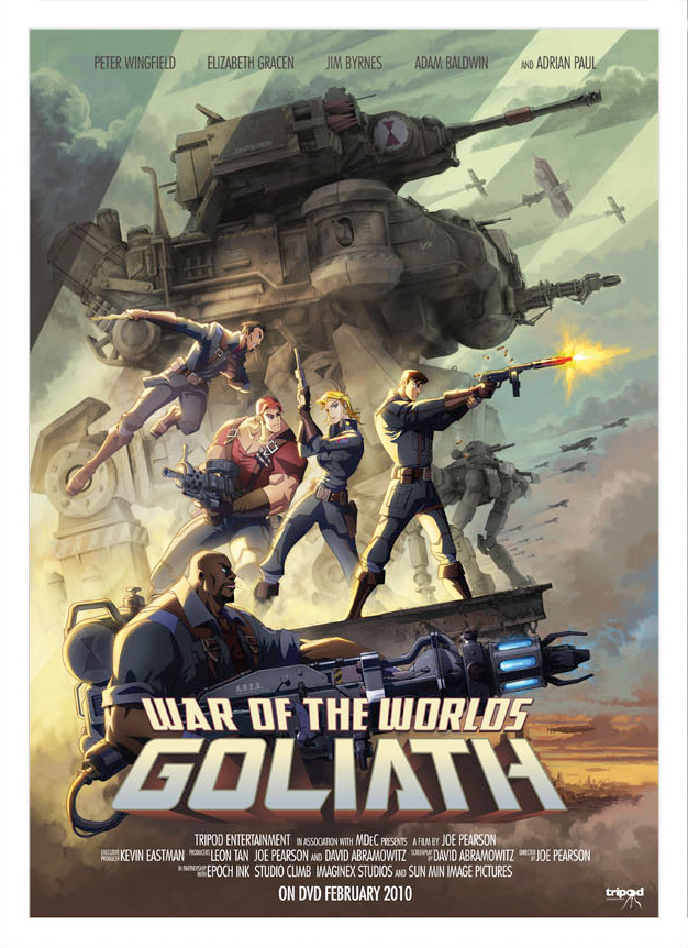 War of the Worlds: Goliath - Cartazes