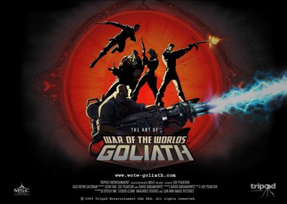 War of the Worlds: Goliath - Plakátok