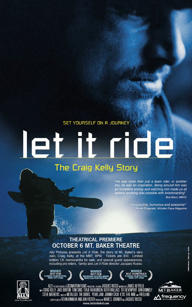 Let It Ride: The Craig Kelly Story - Carteles