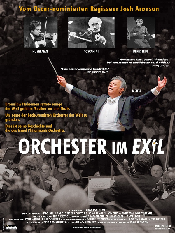 Orchester im Exil - Plakate
