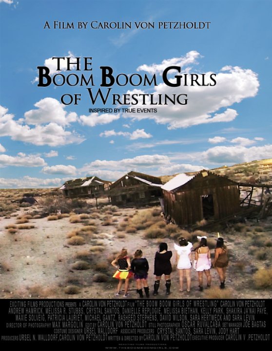 The Boom Boom Girls of Wrestling - Affiches