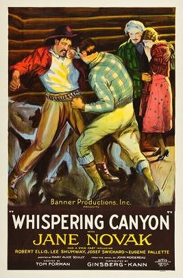 Whispering Canyon - Plagáty
