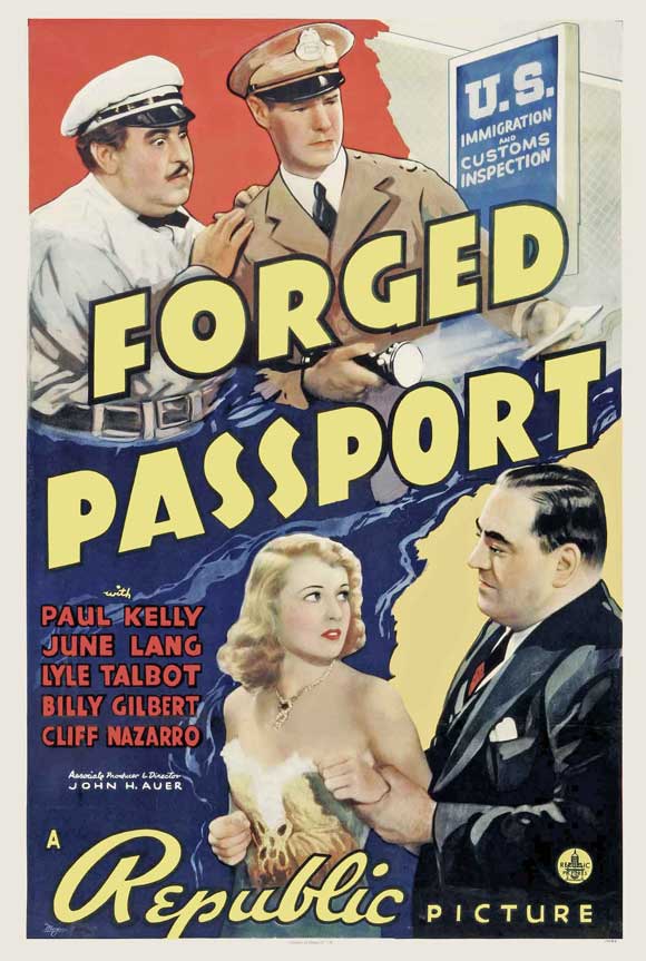 Forged Passport - Plakátok