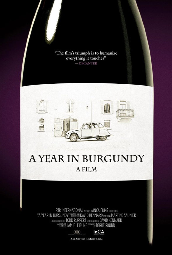 A Year in Burgundy - Carteles