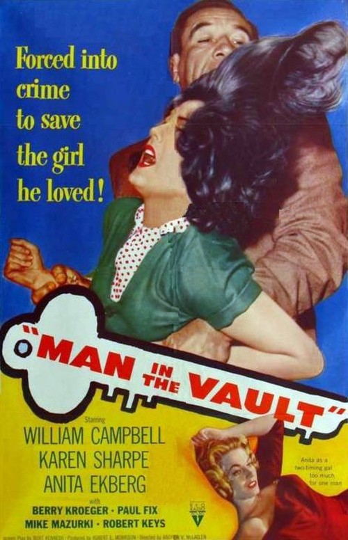 Man in the Vault - Affiches