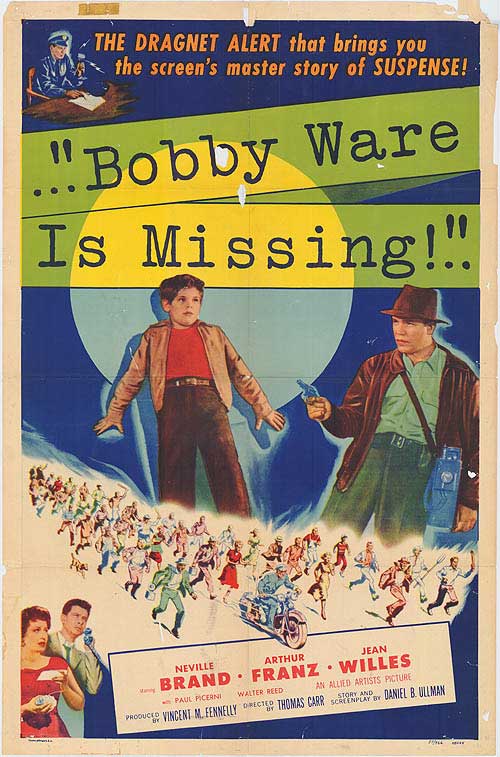 Bobby Ware Is Missing - Cartazes