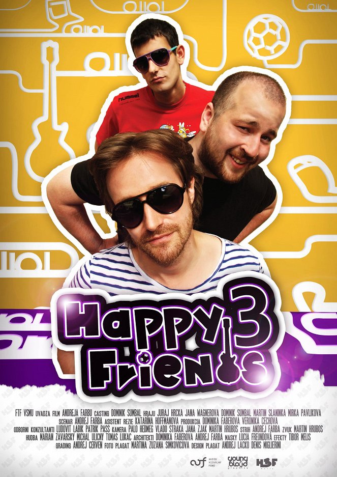 Happy3Friends - Plakaty