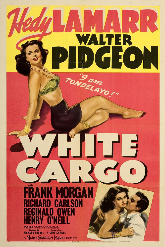 White Cargo - Plakátok