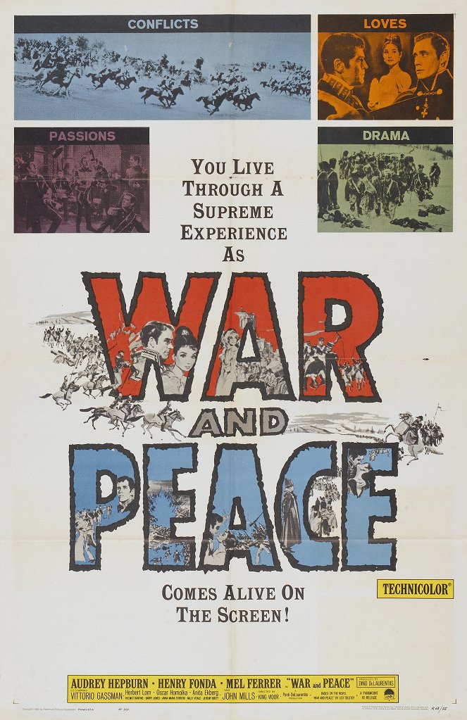 Háború és béke - Plakátok