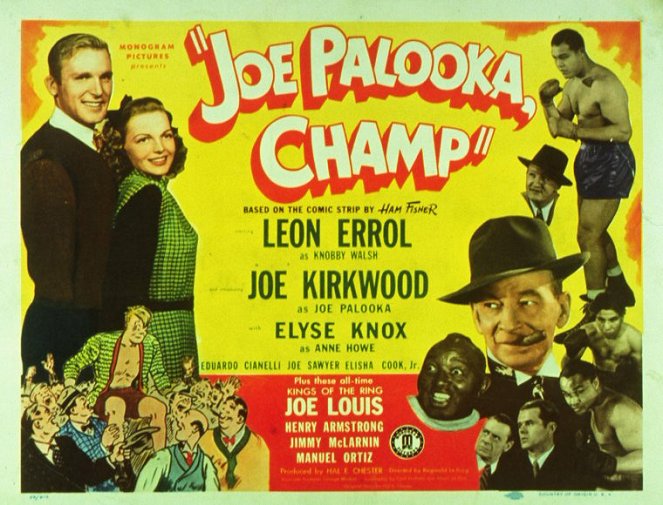 Joe Palooka, Champ - Plakate