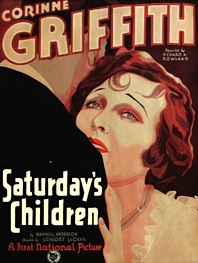 Saturday's Children - Posters