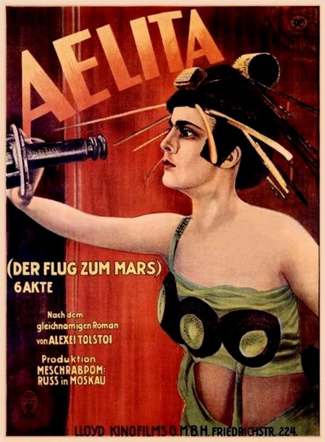 Aelita - Der Flug zum Mars - Plakate