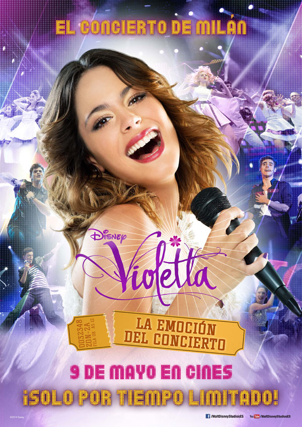 Violetta en concert - Affiches
