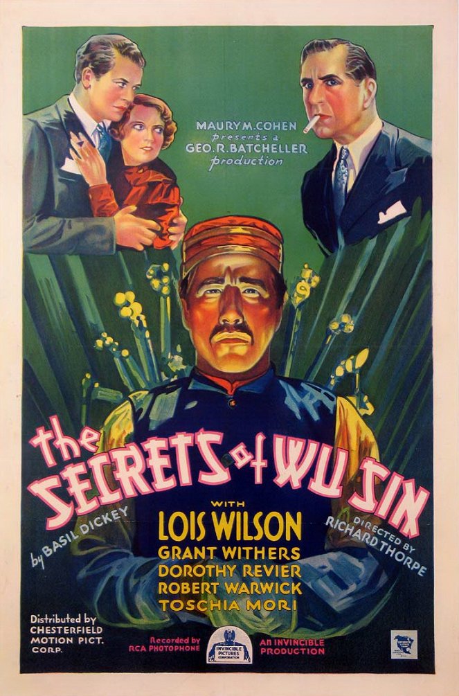 The Secrets of Wu Sin - Plakate