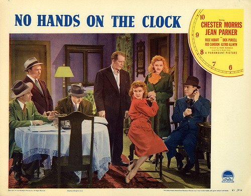 No Hands on the Clock - Affiches