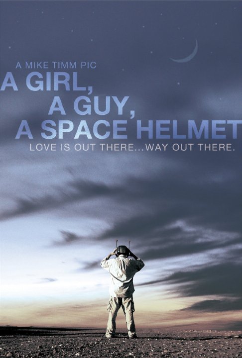 A Girl, a Guy, a Space Helmet - Plakaty