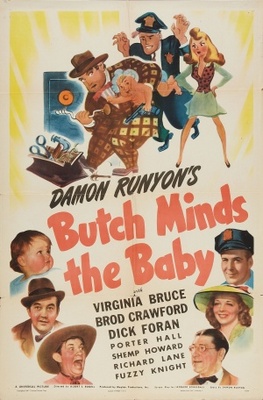 Butch Minds the Baby - Plakátok