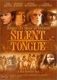 Silent Tongue - Posters