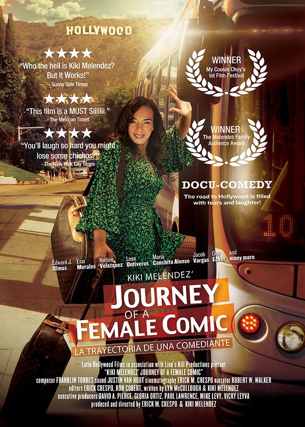 Journey of a Female Comic - Plakaty