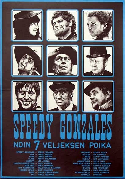 Speedy Gonzales - noin 7 veljeksen poika - Posters