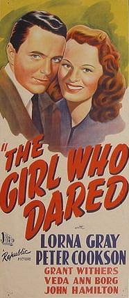 The Girl Who Dared - Affiches