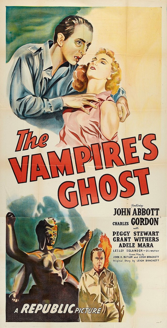 The Vampire's Ghost - Affiches