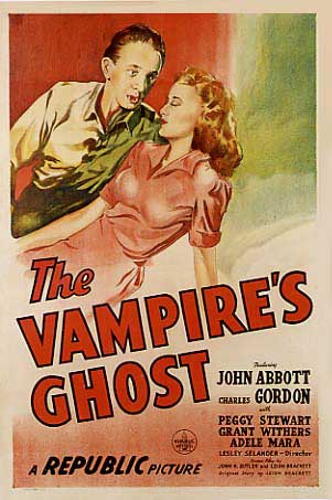 The Vampire's Ghost - Affiches