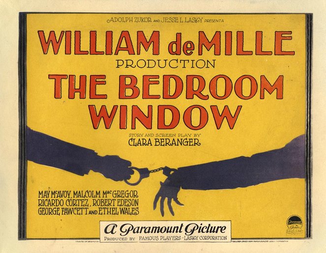 The Bedroom Window - Affiches