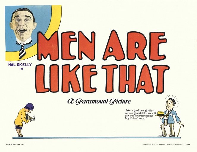 Men Are Like That - Affiches