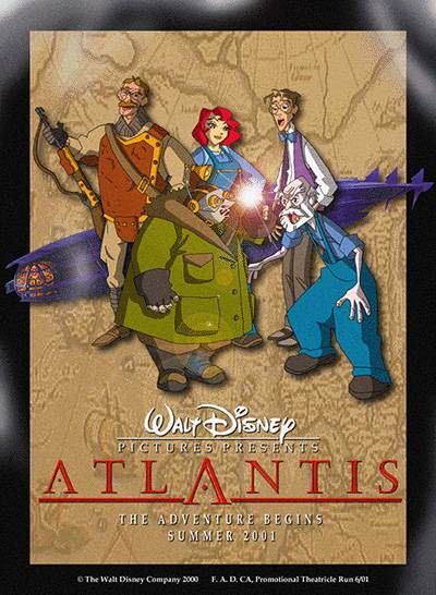 Atlantide, l'empire perdu - Affiches