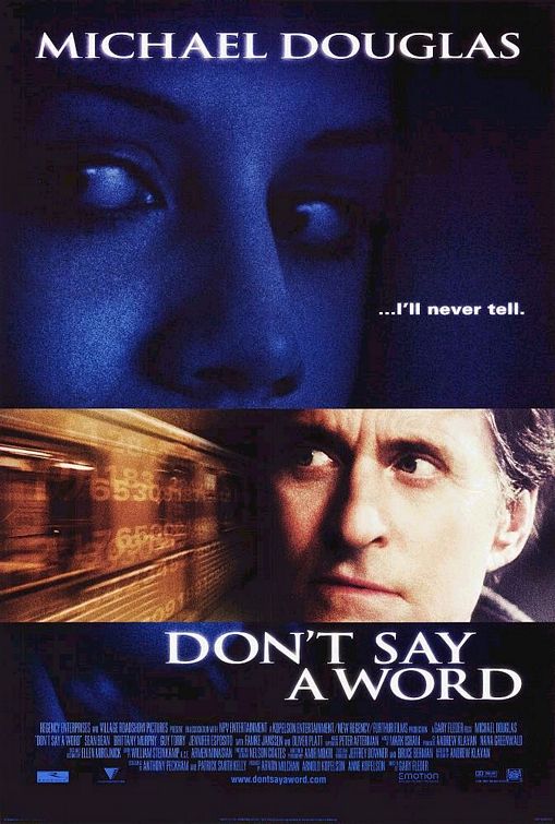 Don't Say a Word - Posters
